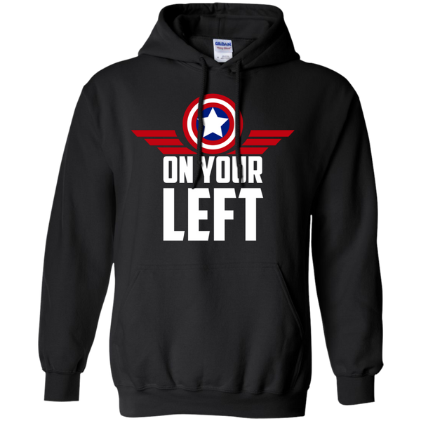 On your left T-Shirt