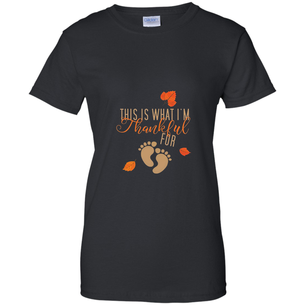 This Is What Im Thankful For Thanksgiving Maternity T-Shirt M/W/H