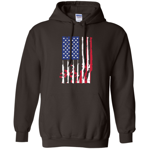 USA American Flag Of Guns T-Shirt Patriotic 2nd Amendment M/W/H