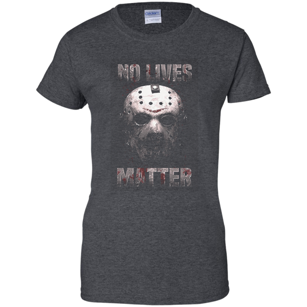 no lives matter friday the 13th shirt M/W/H