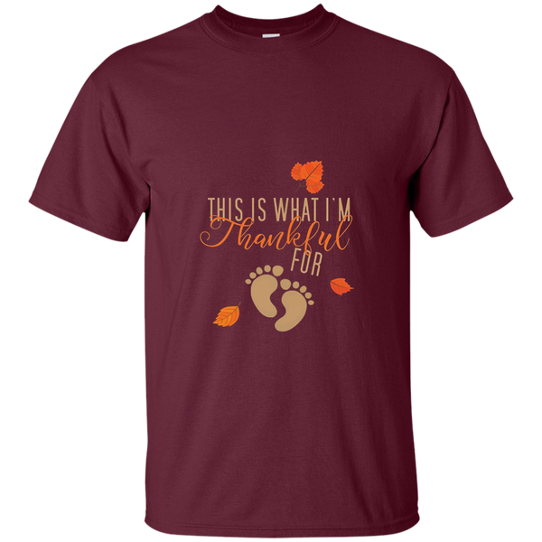 This Is What Im Thankful For Thanksgiving Maternity T-Shirt M/W/H
