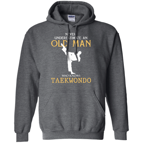 Men's Never Underestimate An Old Man Who Knows Taekwondo T-shirt M/W/H