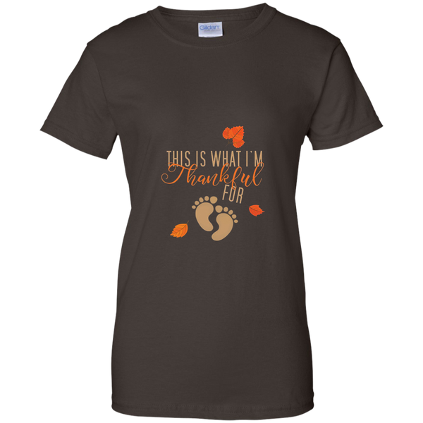 This Is What Im Thankful For Thanksgiving Maternity T-Shirt M/W/H