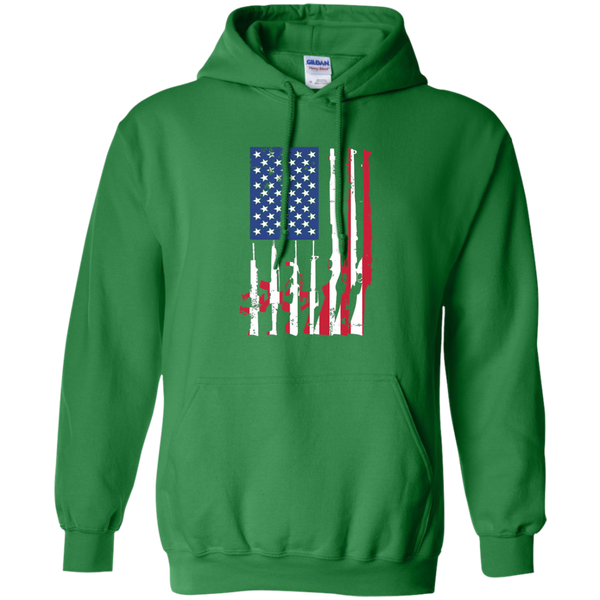 USA American Flag Of Guns T-Shirt Patriotic 2nd Amendment M/W/H