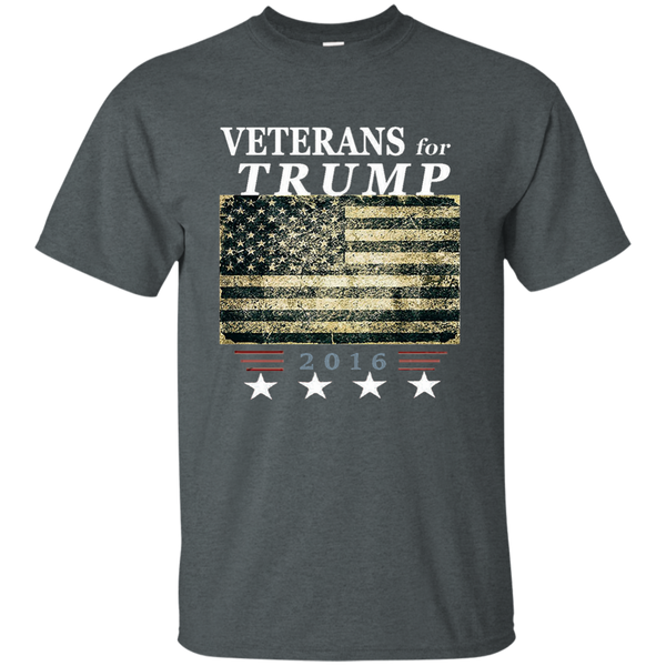 ORIGINAL Veterans for Trump President 2016 Election Shirt M/W/H