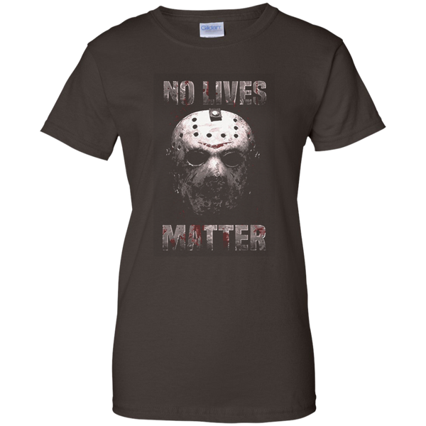 no lives matter friday the 13th shirt M/W/H