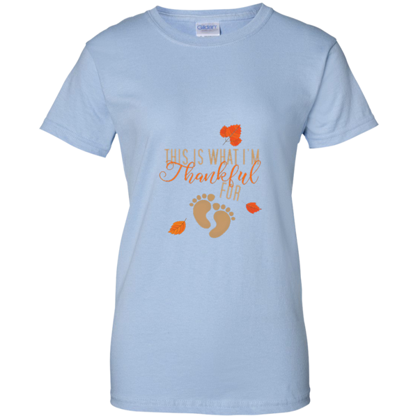 This Is What Im Thankful For Thanksgiving Maternity T-Shirt M/W/H