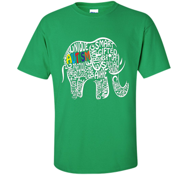 Autism Awareness Elephant T Shirt