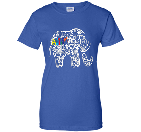 Autism Awareness Elephant T Shirt