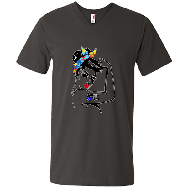 Autism mom shirt, we can do it shirt autism mom, american girl autism shirt - Men's V-Neck