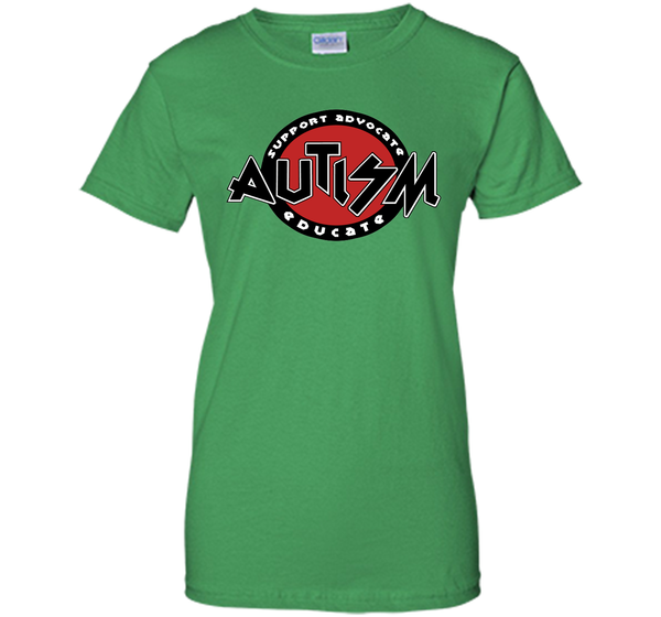 Autism Support Advocate Educate - Autism Awareness T-Shirts T-Shirt