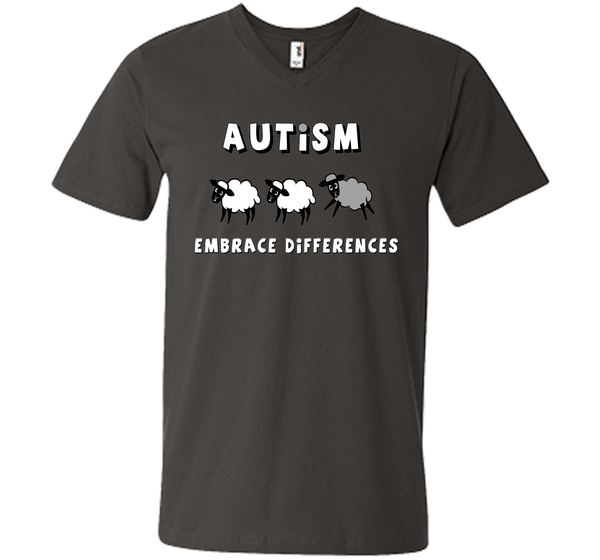 Autism Embrace Differences - Autism Awareness T-Shirt T-Shirt