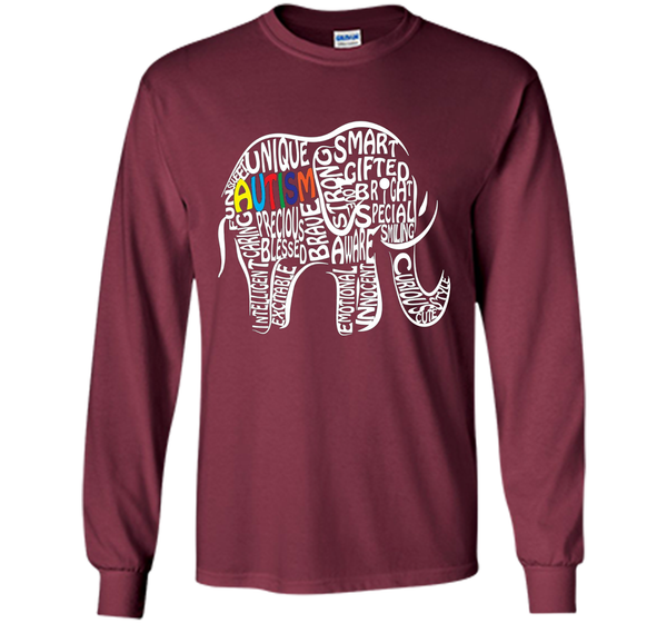 Autism Awareness Elephant T Shirt
