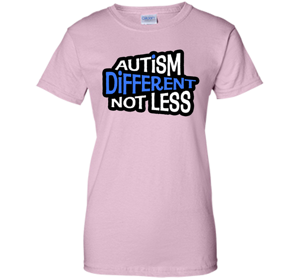 Autism Different Not Less - Autism Awareness T-Shirts T-Shirt