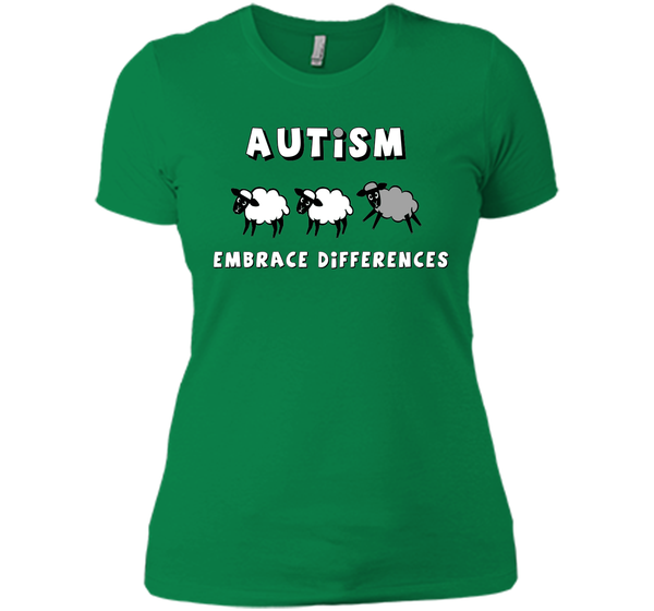 Autism Embrace Differences - Autism Awareness T-Shirt T-Shirt