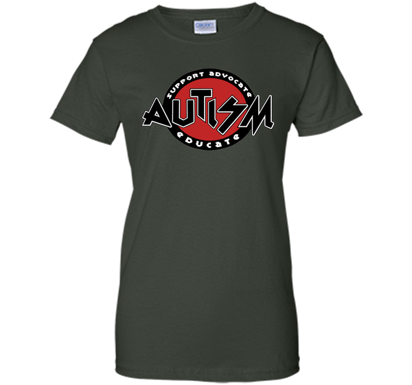 Autism Support Advocate Educate - Autism Awareness T-Shirts T-Shirt