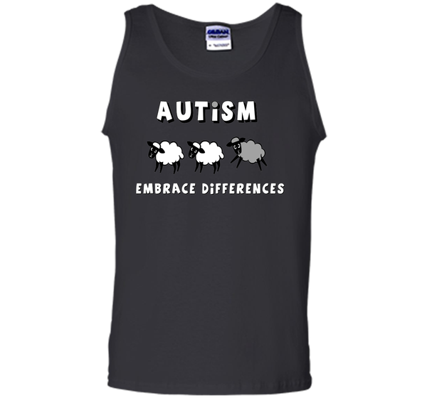 Autism Embrace Differences - Autism Awareness T-Shirt T-Shirt