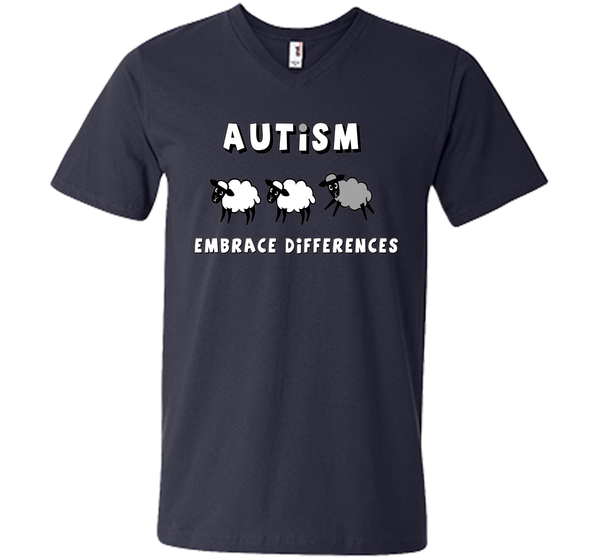 Autism Embrace Differences - Autism Awareness T-Shirt T-Shirt