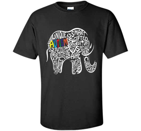 Autism Awareness Elephant T Shirt