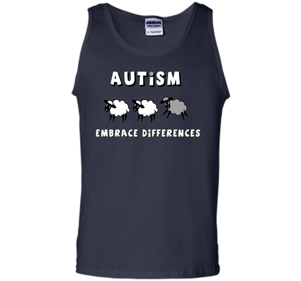 Autism Embrace Differences - Autism Awareness T-Shirt T-Shirt