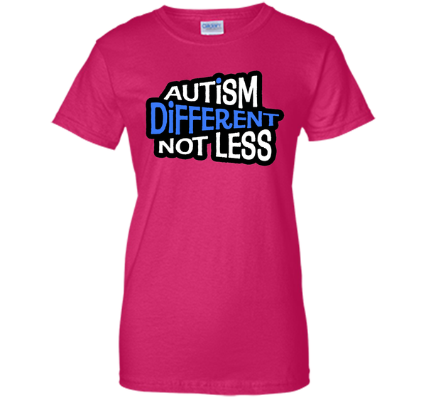 Autism Different Not Less - Autism Awareness T-Shirts T-Shirt