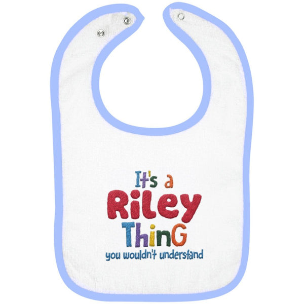 It's a (Baby's Name) Thing - Custom Embroidered Infant Snap Bib