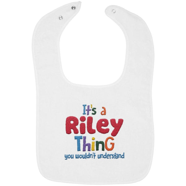 It's a (Baby's Name) Thing - Custom Embroidered Infant Snap Bib