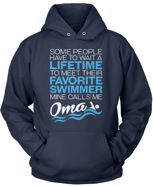 Favorite Swimmer - Mine Calls Me Oma
