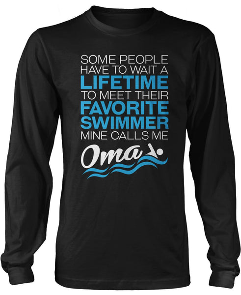Favorite Swimmer - Mine Calls Me Oma