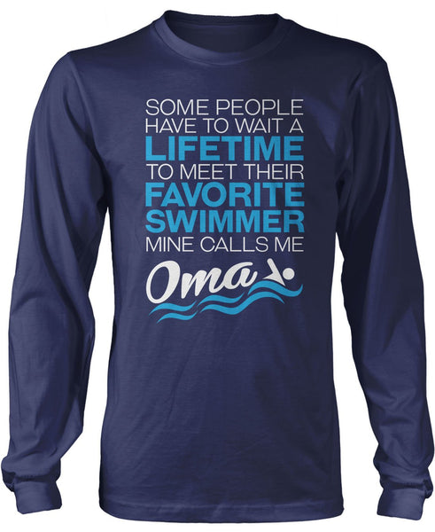 Favorite Swimmer - Mine Calls Me Oma