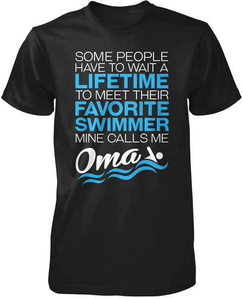 Favorite Swimmer - Mine Calls Me Oma