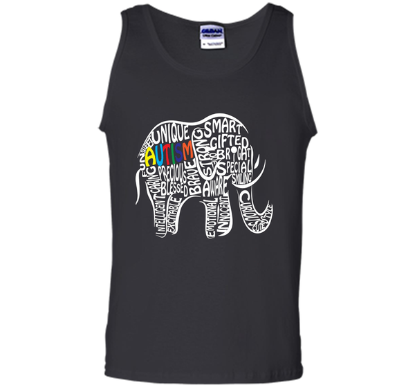 Autism Awareness Elephant T Shirt
