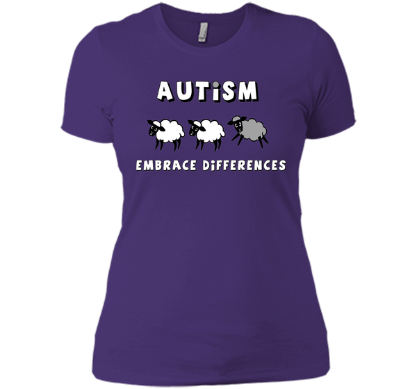 Autism Embrace Differences - Autism Awareness T-Shirt T-Shirt