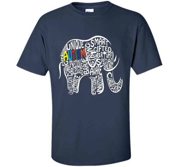 Autism Awareness Elephant T Shirt