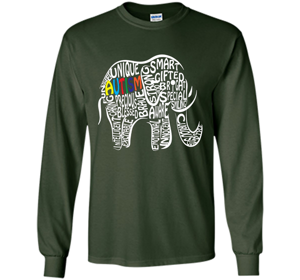 Autism Awareness Elephant T Shirt