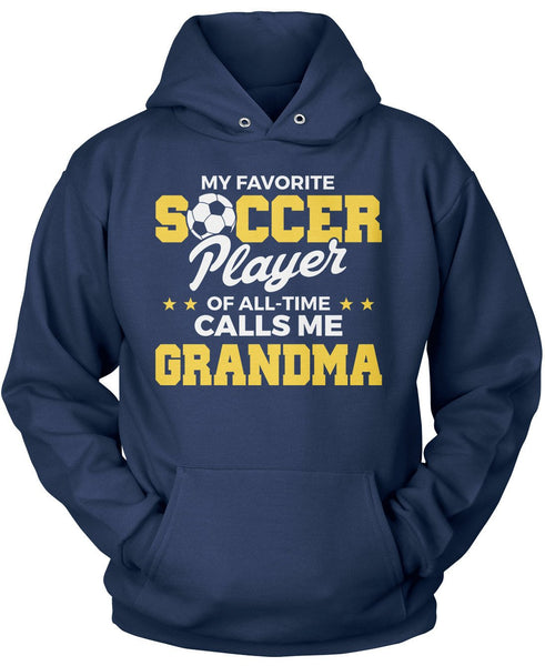 My Favorite Soccer Player Calls Me Grandma