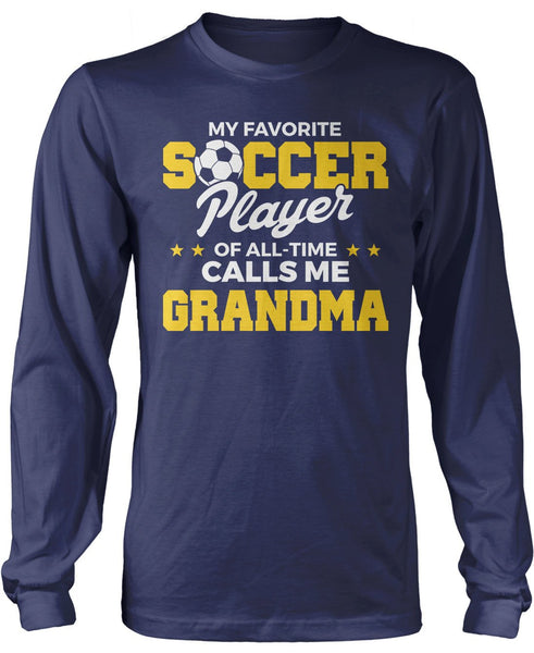 My Favorite Soccer Player Calls Me Grandma