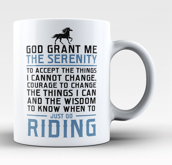 Horse Riding Serenity - Mug