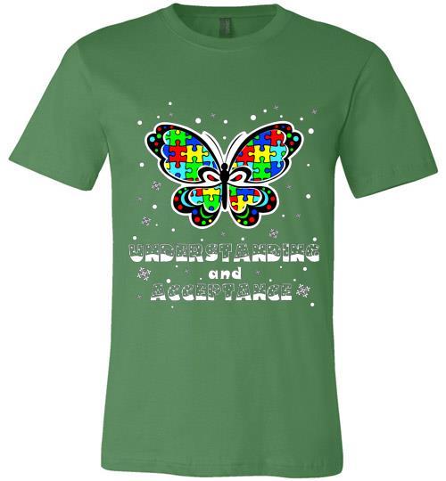 Autism Awareness Ugly Christmas Sweaters Autism Understanding And Acceptance Canvas USA