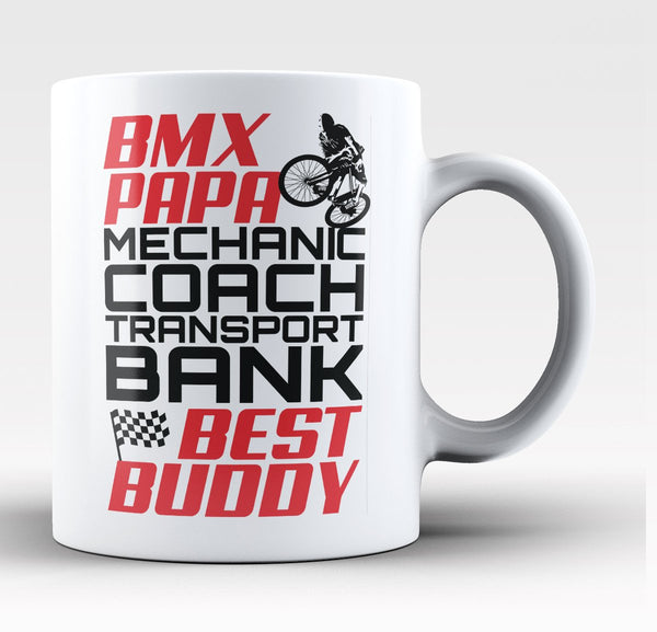 Jobs of a BMX Papa - Mug