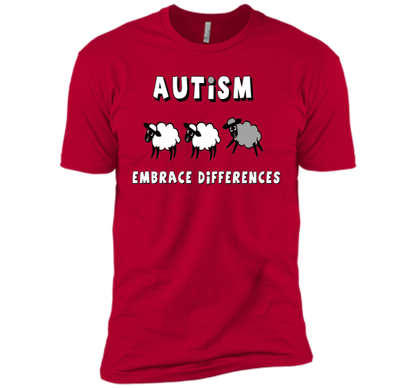 Autism Embrace Differences - Autism Awareness T-Shirt T-Shirt