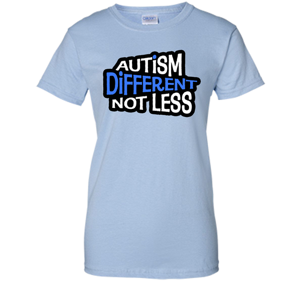 Autism Different Not Less - Autism Awareness T-Shirts T-Shirt