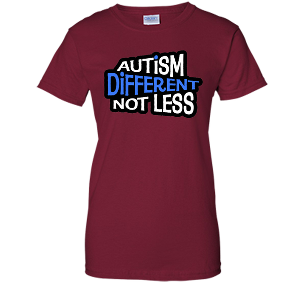 Autism Different Not Less - Autism Awareness T-Shirts T-Shirt