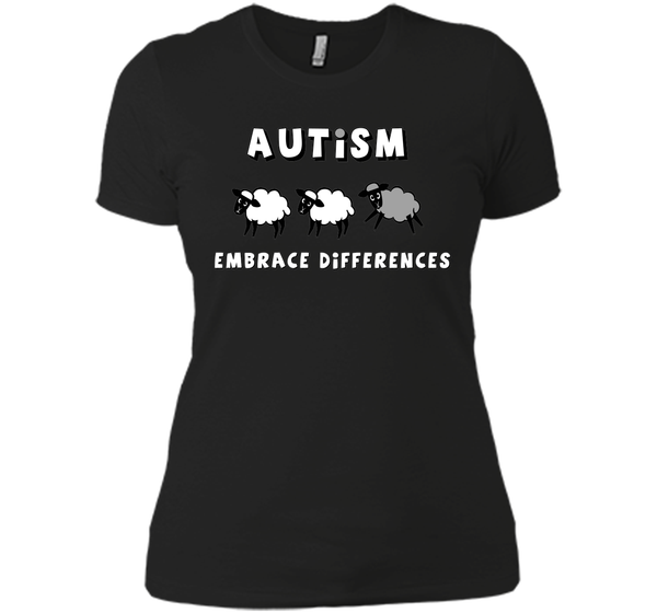 Autism Embrace Differences - Autism Awareness T-Shirt T-Shirt