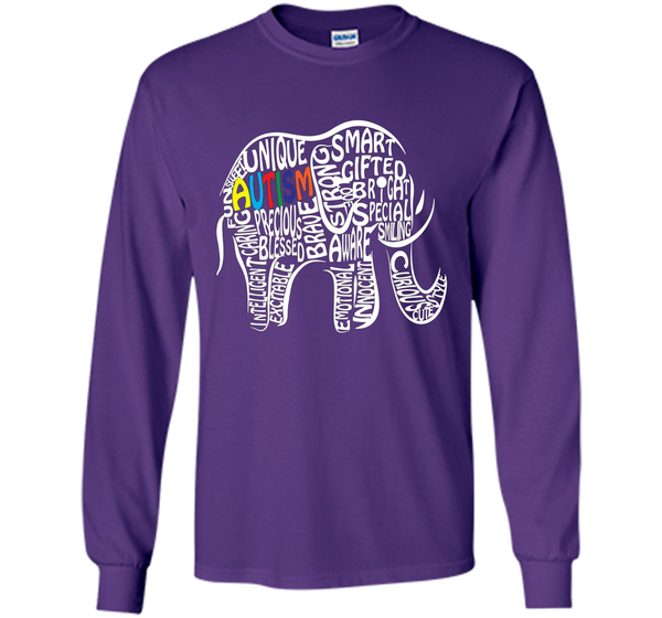 Autism Awareness Elephant T Shirt