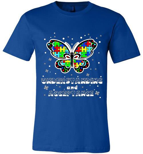 Autism Awareness Ugly Christmas Sweaters Autism Understanding And Acceptance Canvas USA