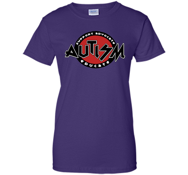 Autism Support Advocate Educate - Autism Awareness T-Shirts T-Shirt