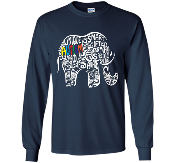 Autism Awareness Elephant T Shirt