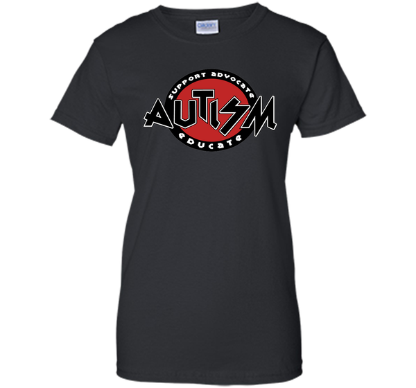 Autism Support Advocate Educate - Autism Awareness T-Shirts T-Shirt