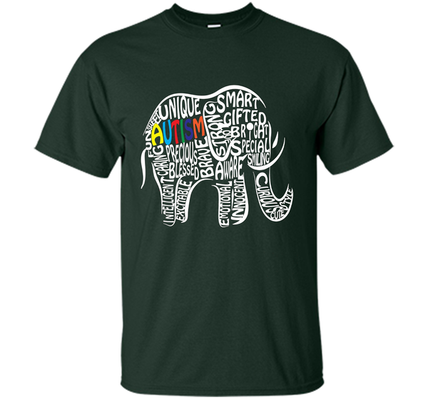 Autism Awareness Elephant T Shirt